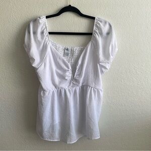 ⚪️Rue21 Cute Babydoll Blouse⚪️